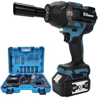 Prohummer PH241 Çift Akülü 1100 Newton 58Vf Somun Sıkma Sökme Makina Seti (Mavi)
